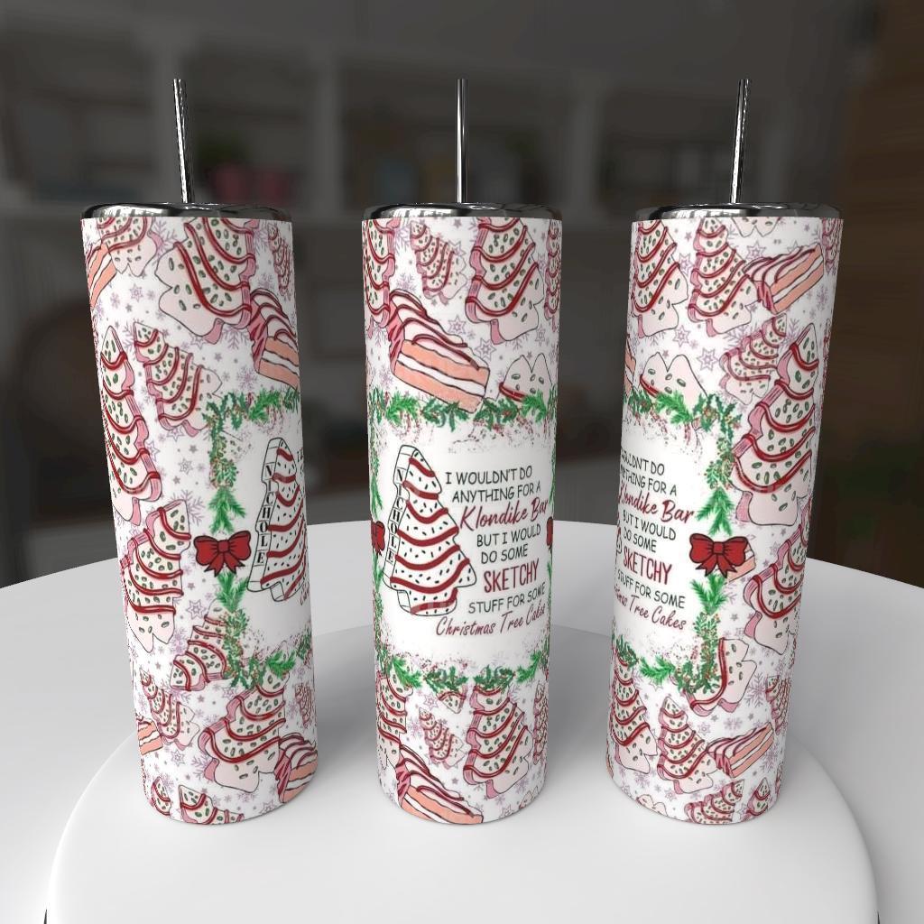 Christmas Tree Cakes Tumbler