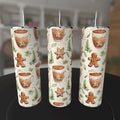 Gingerbread & Cocoa 20oz Skinny Tumbler
