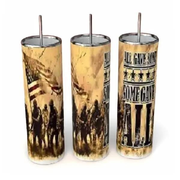 All Gave Some Some Gave All Military 20oz Tumbler
