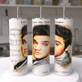 Elvis Presley Love Me Tender sheet music 20oz skinny tumbler