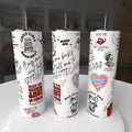 Buy Me Books Bookish Babe Smut Dark Romance Collage 20oz Tumbler