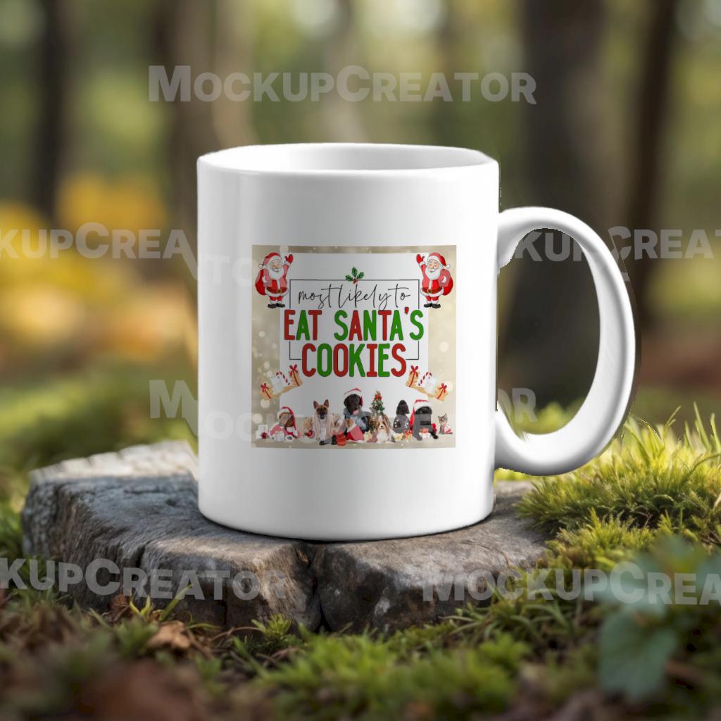 Most Likely to Eat Santa's Cookies Mug