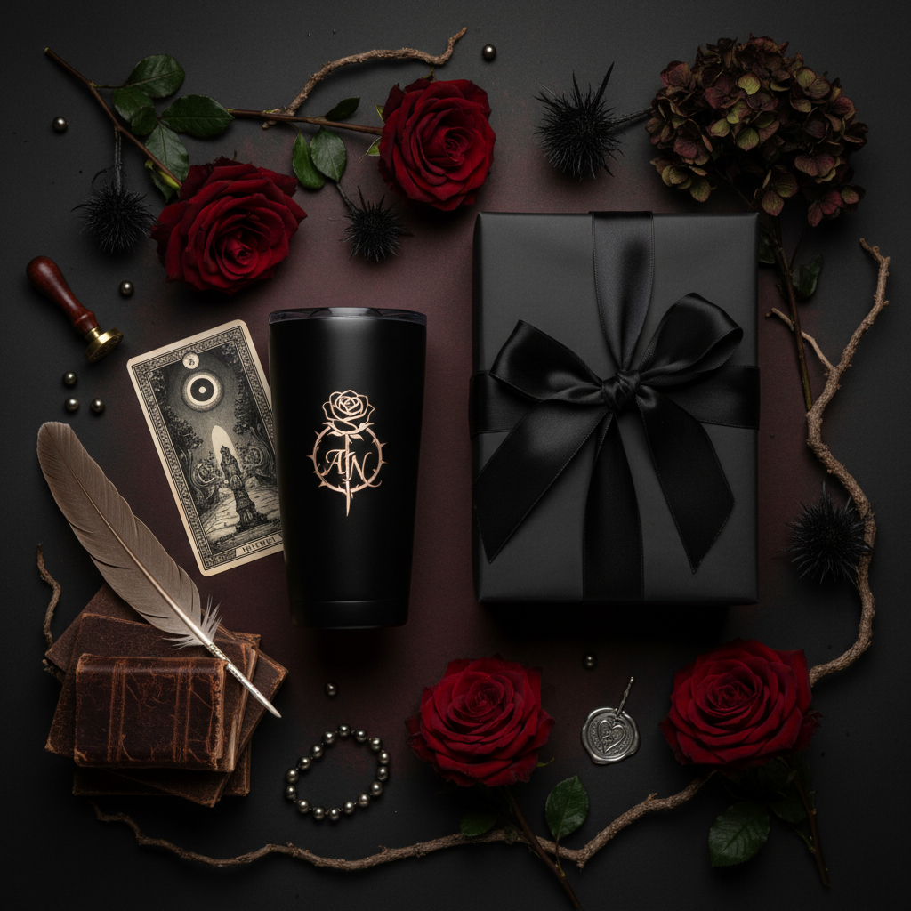 Dark Romance Mystery Box & Branded Tumbler Bundle