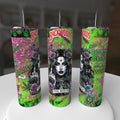 Backwoods Bad Bitch Smoke Good Weed Green Glitter 20oz Tumbler