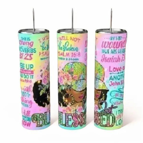 Blessed 20oz Skinny Tumbler