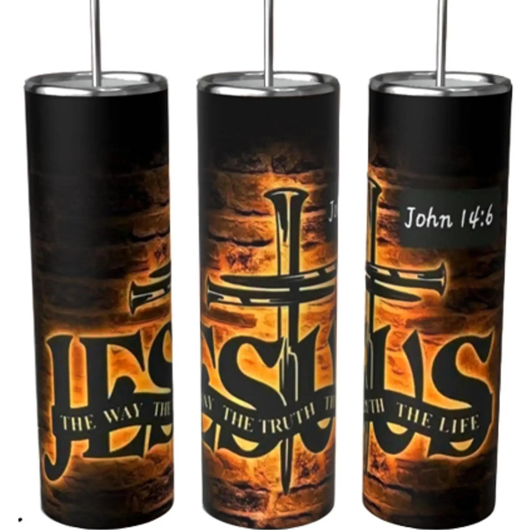 Jesus The Way The Truth The Life John 14:6 20oz Tumbler