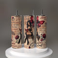 Good Girl Smut Slut Dark Romance Skinny Tumbler – 20oz