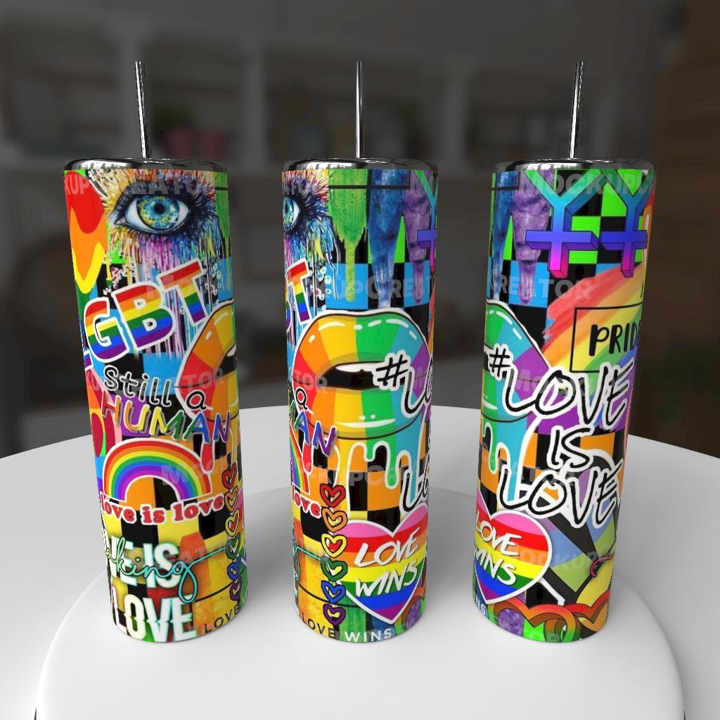 Love Is Love Pride Graffiti 20oz Tumbler