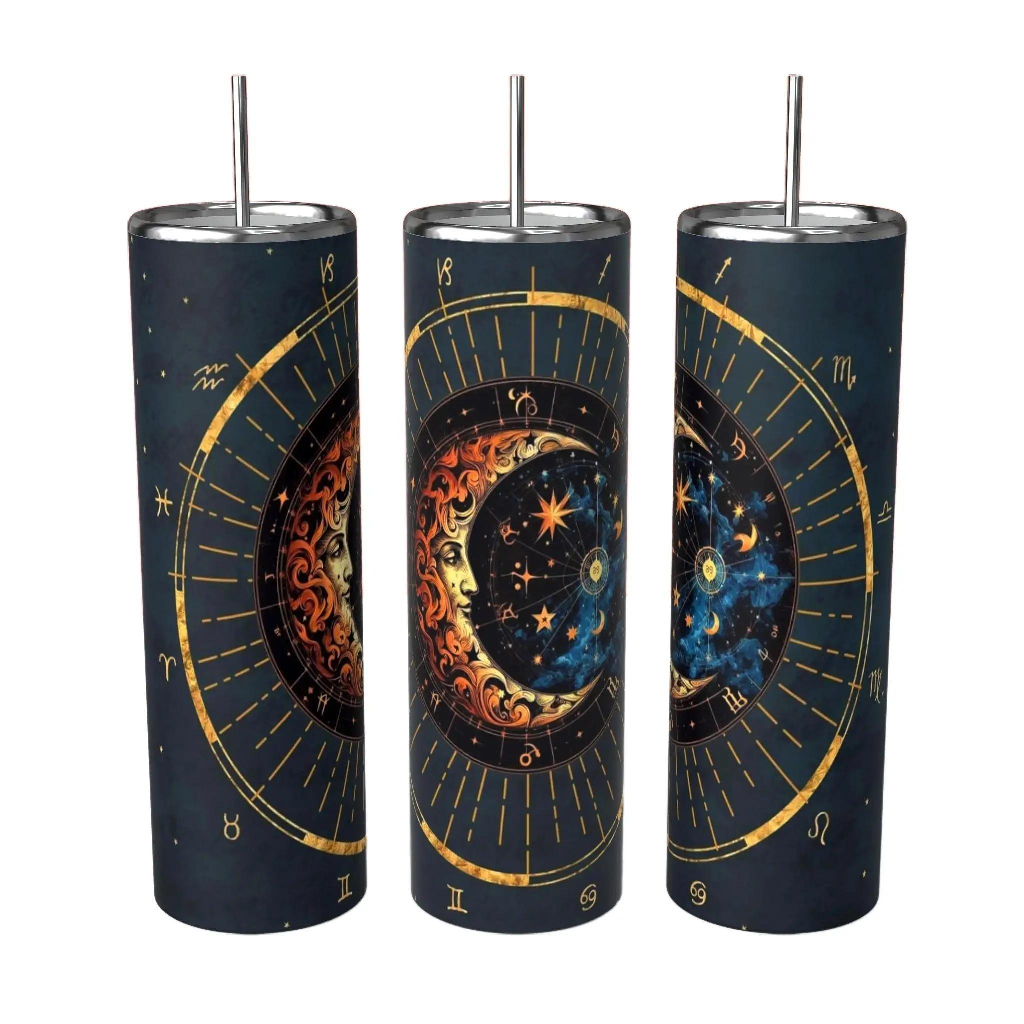 Celestial Zodiac Sun & Moon 20oz Tumbler