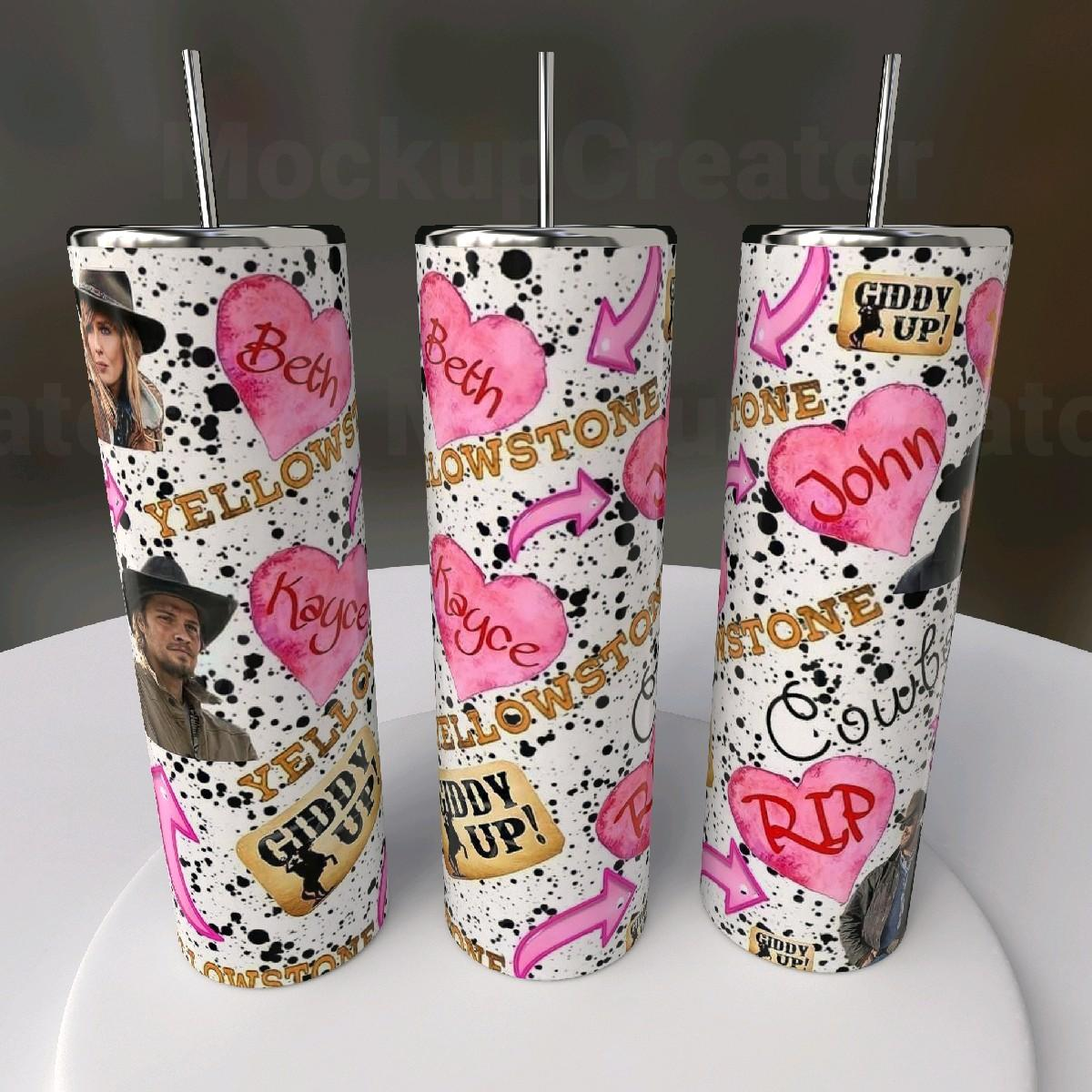 Yellowstone Cast 20oz Skinny Tumbler