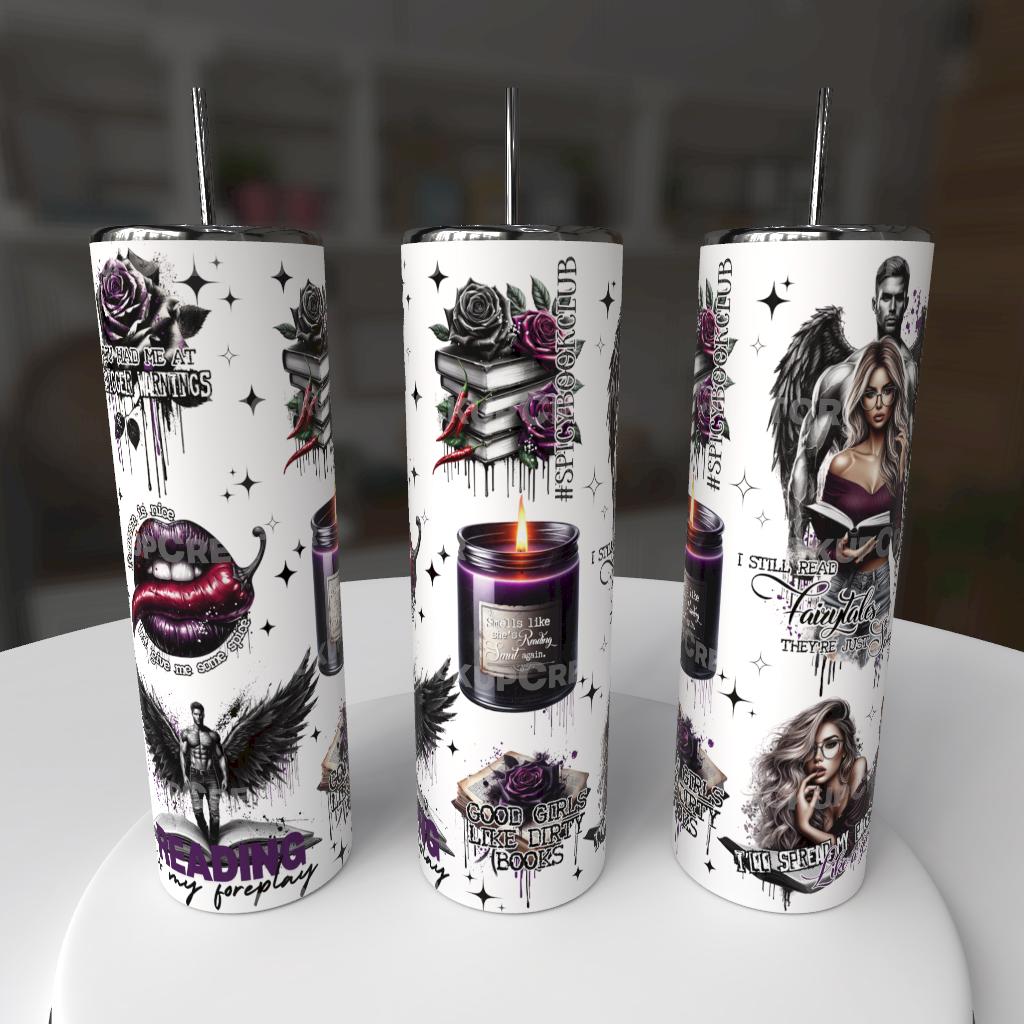 #SpicyBookClub Tumbler 20oz